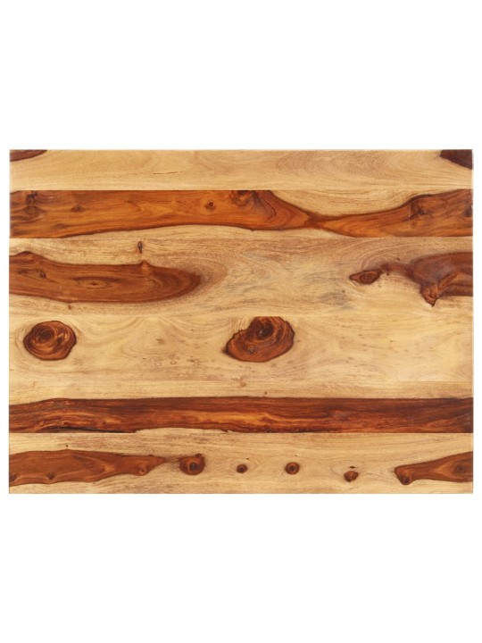 Stolní deska masivní akáciové dřevo 25–27 mm 70 x 90 cm