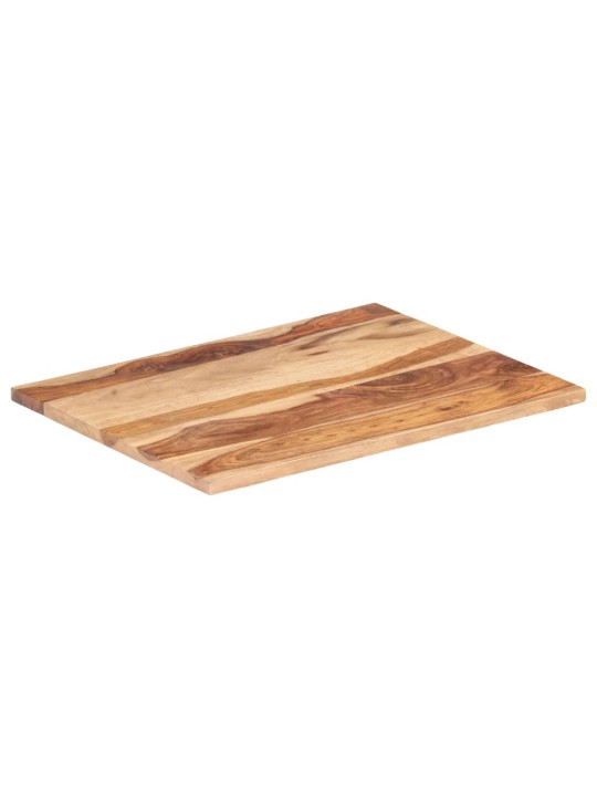 Stolní deska masivní akáciové dřevo 25–27 mm 70 x 90 cm