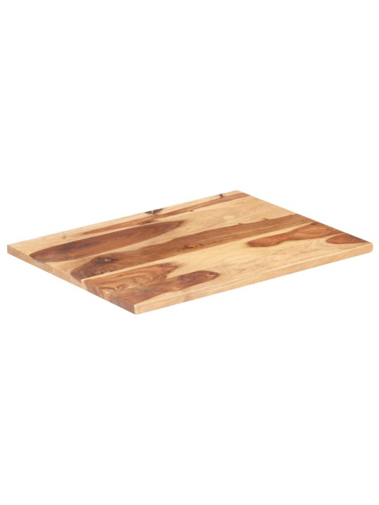 Stolní deska masivní akáciové dřevo 25–27 mm 70 x 90 cm
