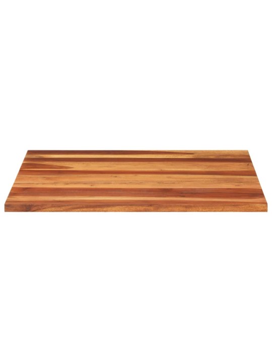 Stolní deska masivní akáciové dřevo 25–27 mm 80 x 80 cm