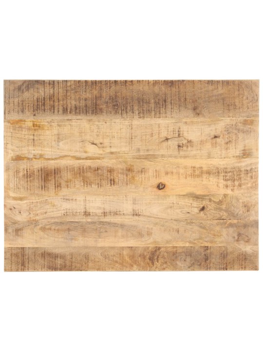 Stolní deska masivní mangovníkové dřevo 25–27 mm 70 x 60 cm