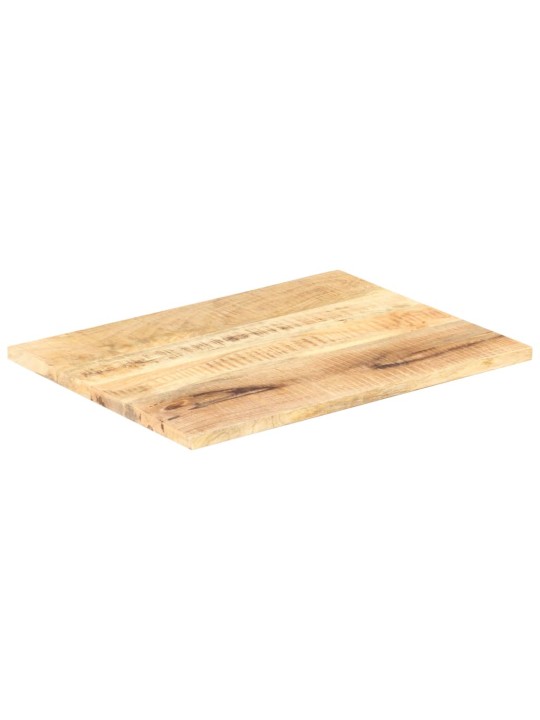 Stolní deska masivní mangovníkové dřevo 25–27 mm 70 x 60 cm