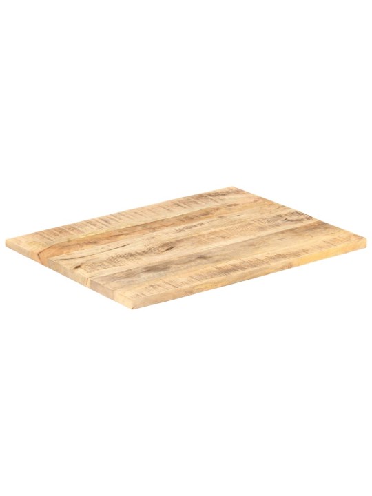 Stolní deska masivní mangovníkové dřevo 25–27 mm 70 x 60 cm