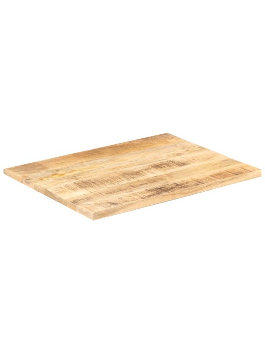 Stolní deska masivní mangovníkové dřevo 25–27 mm 70 x 60 cm