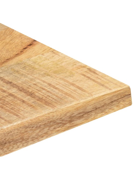 Stolní deska masivní mangovníkové dřevo 25–27 mm 90 x 70 cm