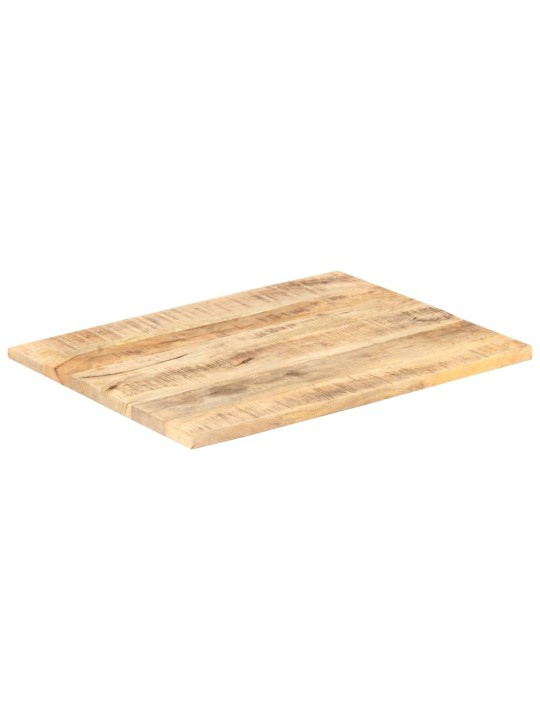 Stolní deska masivní mangovníkové dřevo 25–27 mm 90 x 70 cm