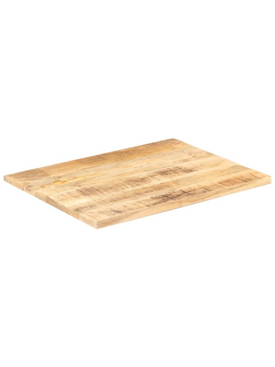 Stolní deska masivní mangovníkové dřevo 25–27 mm 90 x 70 cm
