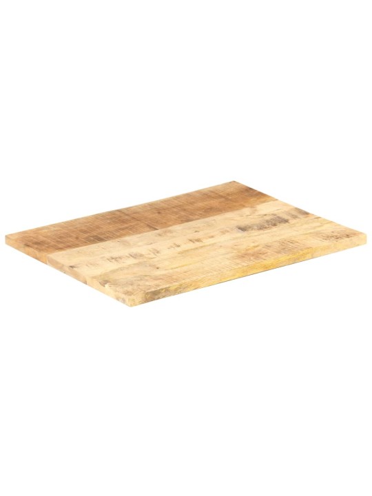 Stolní deska masivní mangovníkové dřevo 25–27 mm 90 x 70 cm