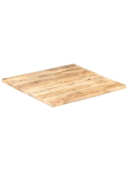 Stolní deska masivní mangovníkové dřevo 25–27 mm 80 x 80 cm