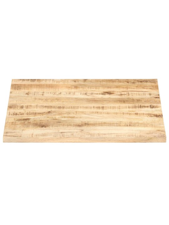 Stolní deska masivní mangovníkové dřevo 25–27 mm 80 x 80 cm