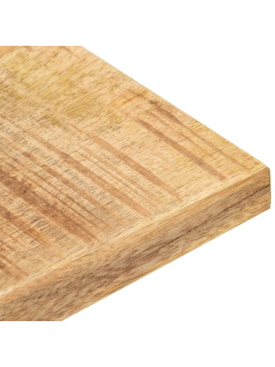 Stolní deska masivní mangovníkové dřevo 25–27 mm 80 x 80 cm