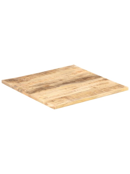 Stolní deska masivní mangovníkové dřevo 25–27 mm 80 x 80 cm