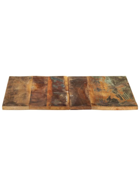 Hranatá stolní deska 60×60cm 15–16 mm masivní recyklované dřevo