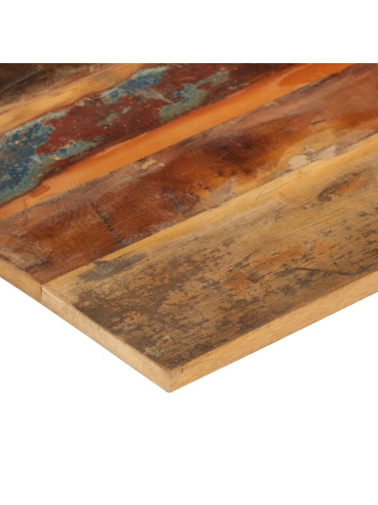 Hranatá stolní deska 60×60cm 15–16 mm masivní recyklované dřevo