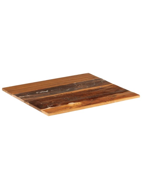 Obdélníková stolní deska 60×70 cm 15–16 mm recyklované dřevo