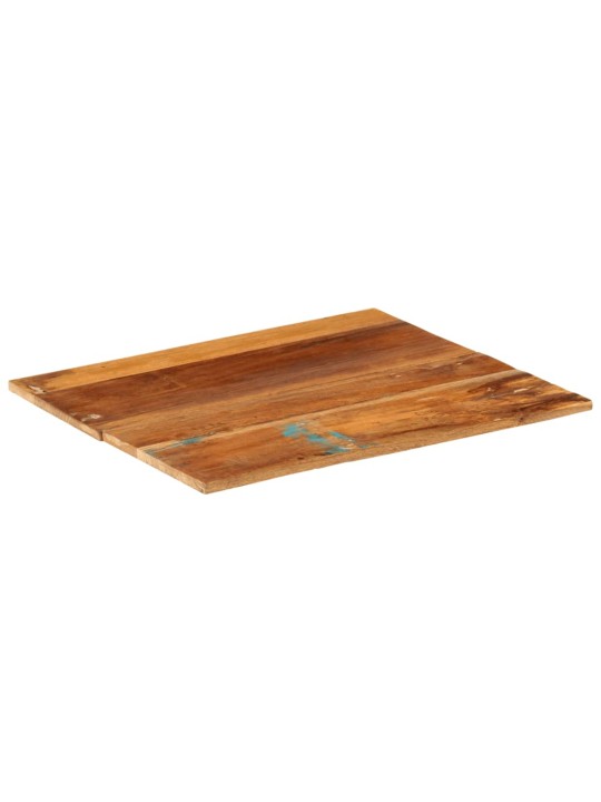 Obdélníková stolní deska 60×70 cm 15–16 mm recyklované dřevo