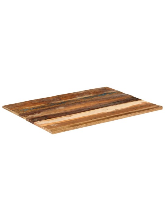 Obdélníková stolní deska 60 × 80 cm 15–16 mm recyklované dřevo