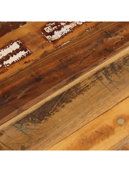 Čtvercová stolní deska 70 x 70 cm 15–16 mm recyklované dřevo