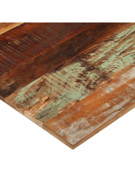 Obdélníková stolní deska 70 x 80 cm 15–16 mm recyklované dřevo