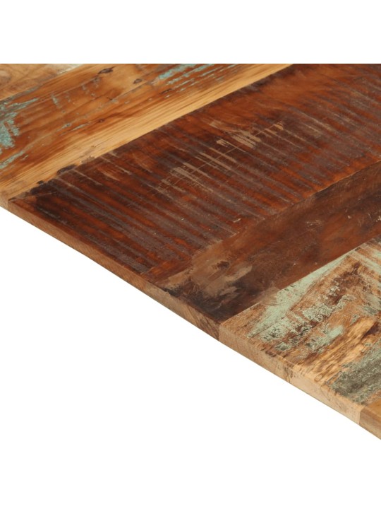 Obdélníková stolní deska 70 x 80 cm 15–16 mm recyklované dřevo
