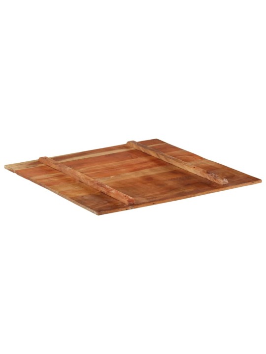 Hranatá stolní deska 80×80cm 15–16 mm masivní recyklované dřevo