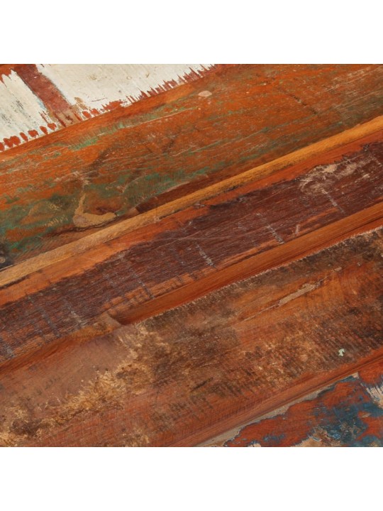 Hranatá stolní deska 80×80cm 15–16 mm masivní recyklované dřevo