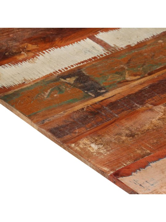 Hranatá stolní deska 80×80cm 15–16 mm masivní recyklované dřevo
