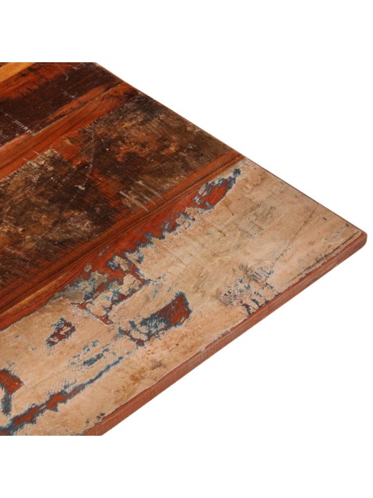 Hranatá stolní deska 80×80cm 15–16 mm masivní recyklované dřevo