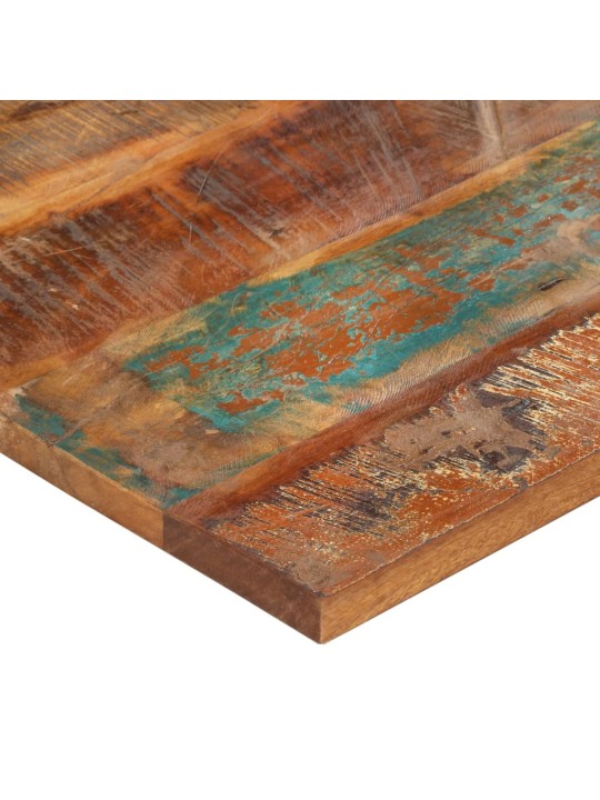 Hranatá stolní deska 60×60cm 25–27 mm masivní recyklované dřevo
