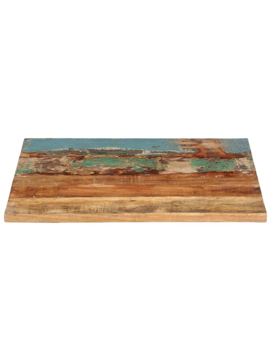 Obdélníková stolní deska 60×70 cm 25–27 mm recyklované dřevo