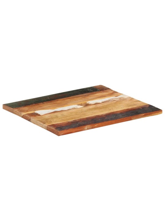 Obdélníková stolní deska 60×70 cm 25–27 mm recyklované dřevo