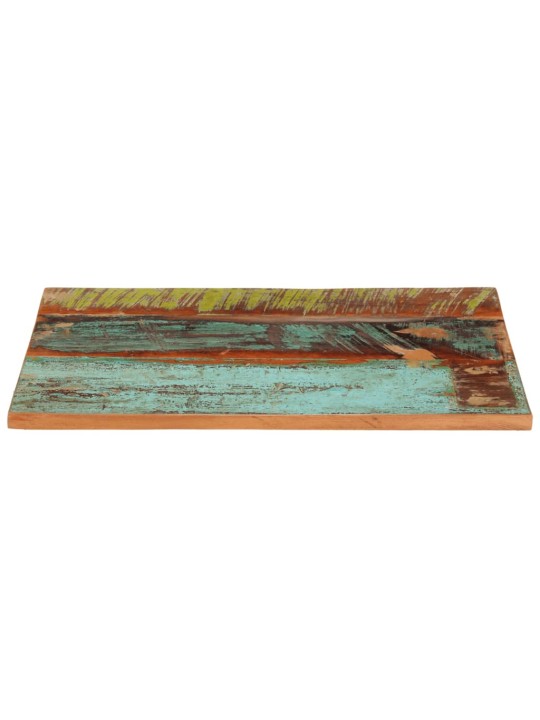 Obdélníková stolní deska 60 × 80 cm 25–27 mm recyklované dřevo