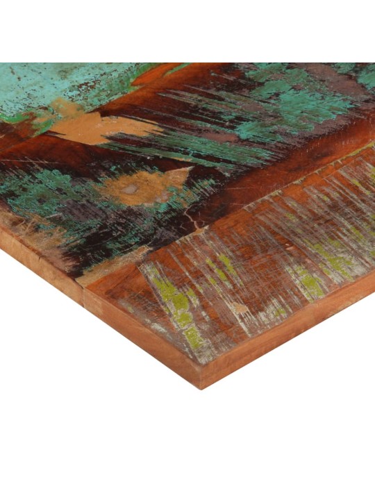 Obdélníková stolní deska 60 × 80 cm 25–27 mm recyklované dřevo
