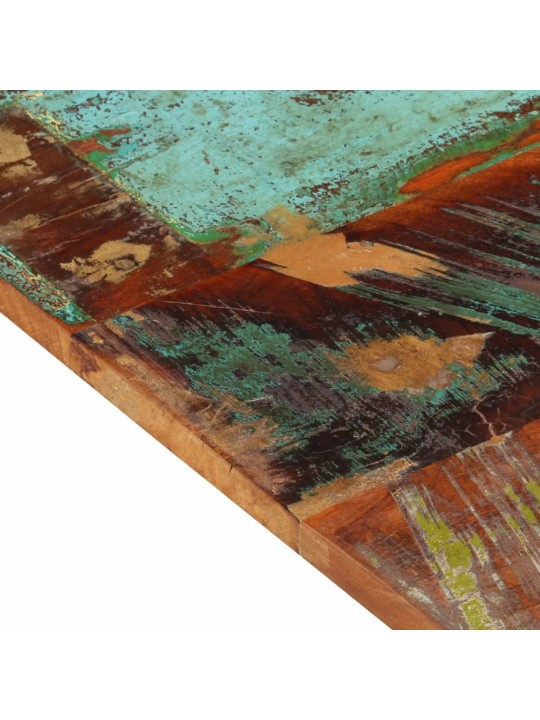 Obdélníková stolní deska 60 × 80 cm 25–27 mm recyklované dřevo