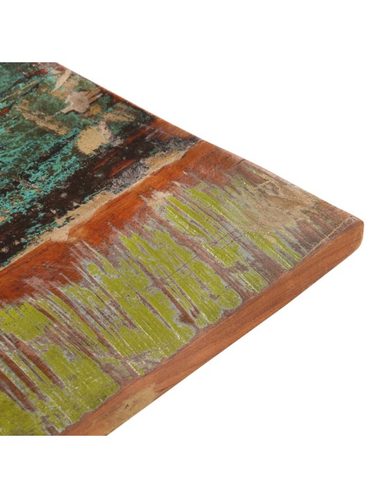 Obdélníková stolní deska 60 × 80 cm 25–27 mm recyklované dřevo