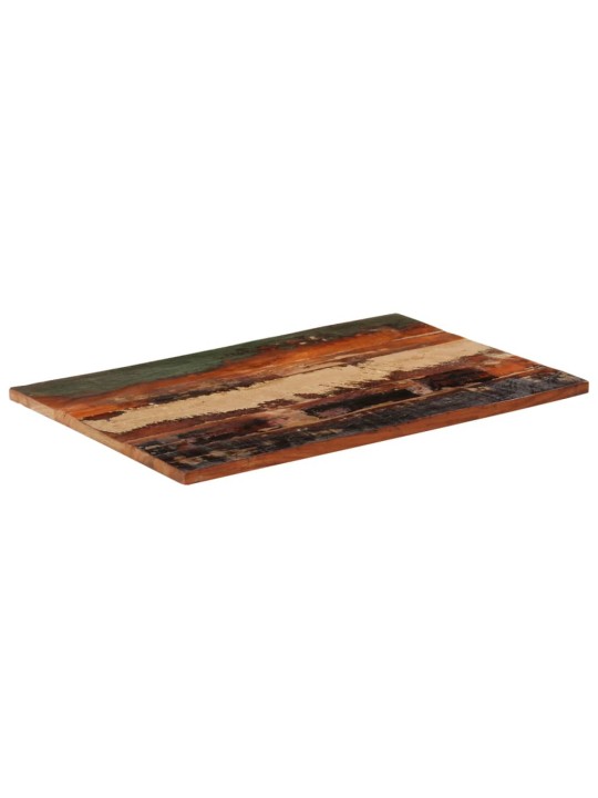 Obdélníková stolní deska 60×90 cm 25–27 mm recyklované dřevo