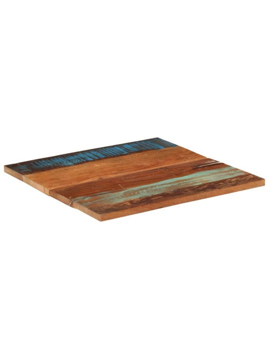 Stolní deska čtverec 70x70 cm 25–27mm masivní recyklované dřevo