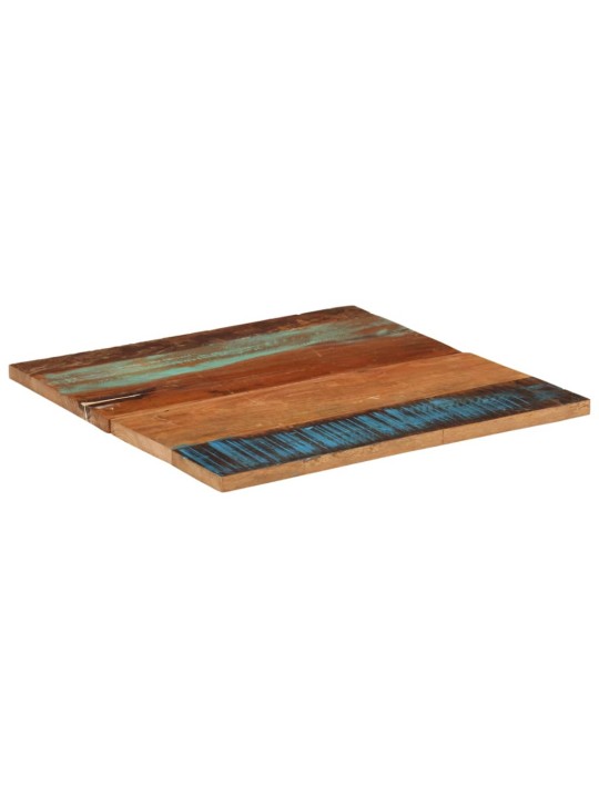 Stolní deska čtverec 70x70 cm 25–27mm masivní recyklované dřevo