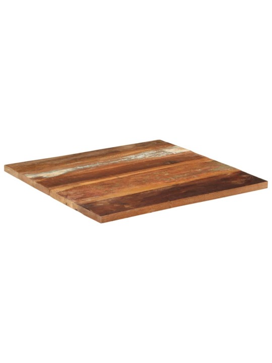 Stolní deska čtverec 70x70 cm 25–27mm masivní recyklované dřevo