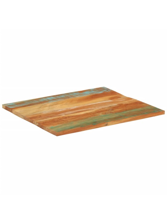Stolní deska obdélník 70x80cm 25–27mm masivní recyklované dřevo