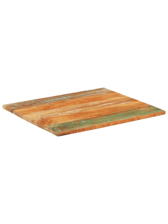 Stolní deska obdélník 70x80cm 25–27mm masivní recyklované dřevo