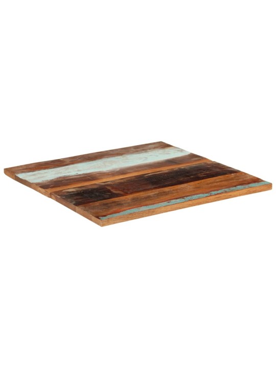 Stolní deska čtverec 80x80 cm 25–27mm masivní recyklované dřevo