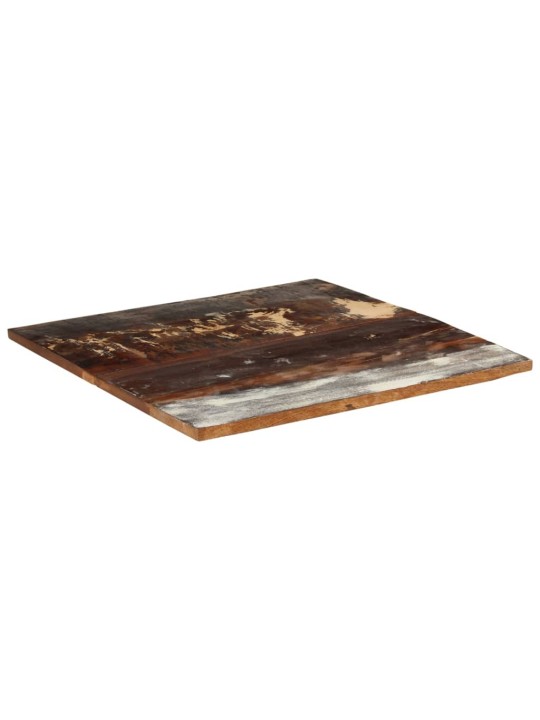 Stolní deska čtverec 80x80 cm 25–27mm masivní recyklované dřevo