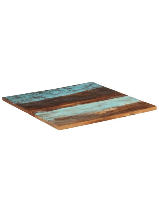 Stolní deska čtverec 80x80 cm 25–27mm masivní recyklované dřevo
