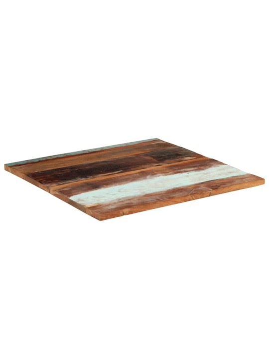 Stolní deska čtverec 80x80 cm 25–27mm masivní recyklované dřevo