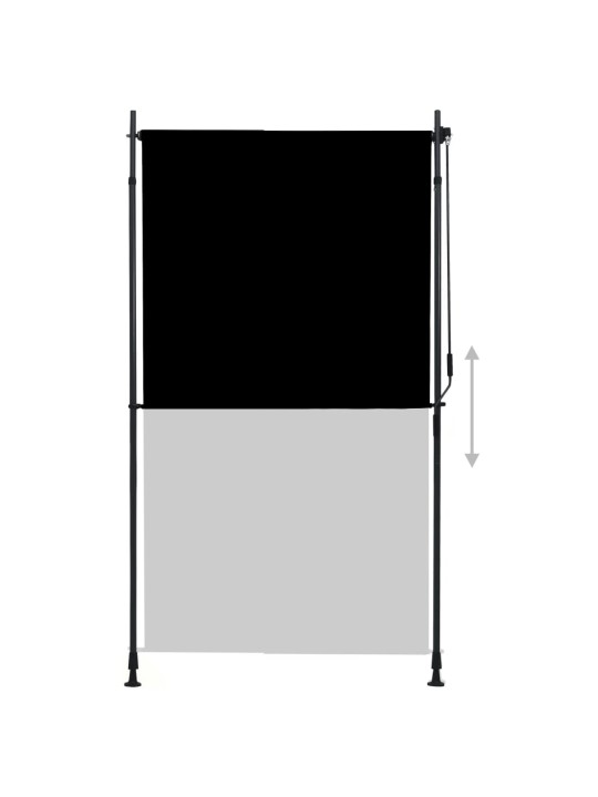 Venkovní roleta 120 x 270 cm antracitová