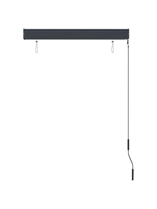 Venkovní roleta 100 x 250 cm oranžovohnědá