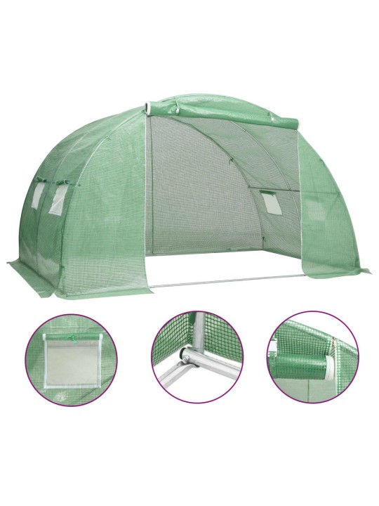 Fóliovník 8 m² 2 x 4 x 2 m