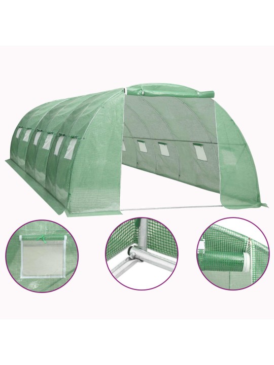 Fóliovník 24 m² 6 x 4 x 2 m