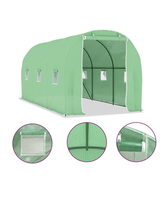 Fóliovník 9 m² 4,5 x 2 x 2 m